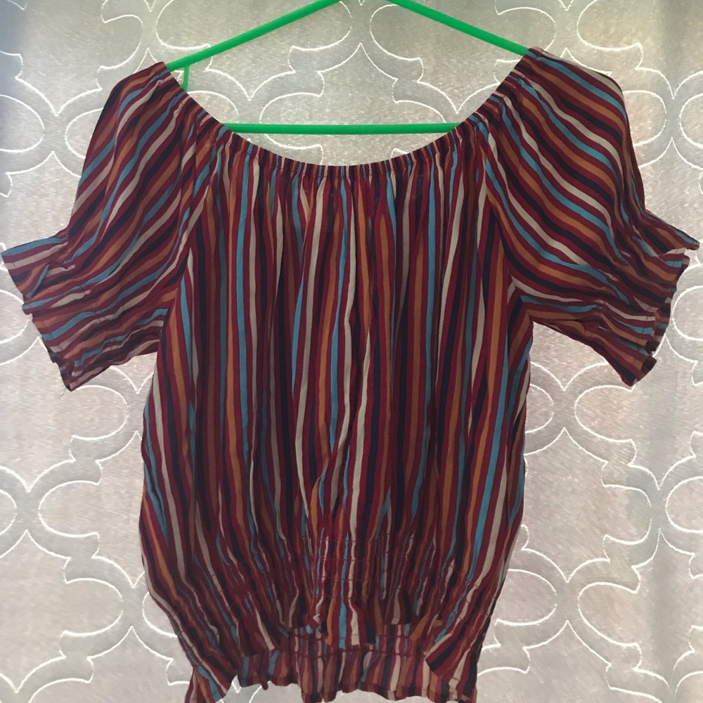 Off the shoulder shirt